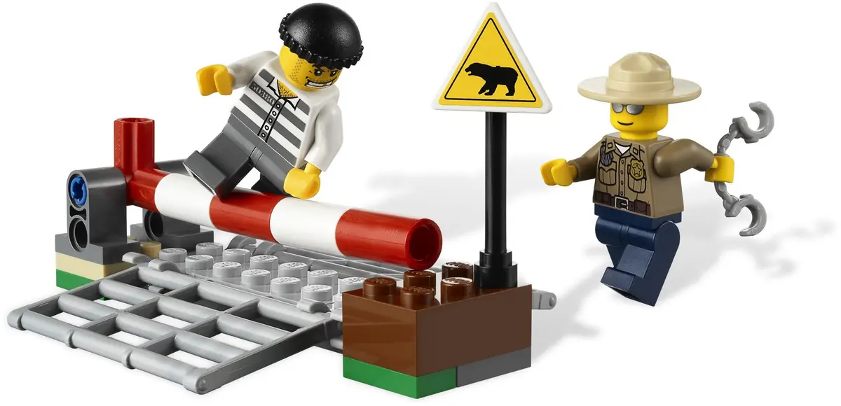 LEGO City 4436 Patrol Car set, image 8