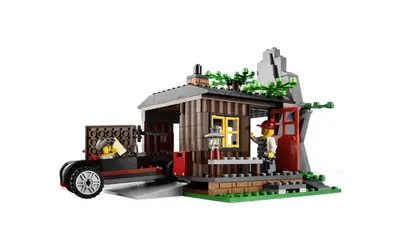 LEGO City 4438 Robber's Hideout set, image 7