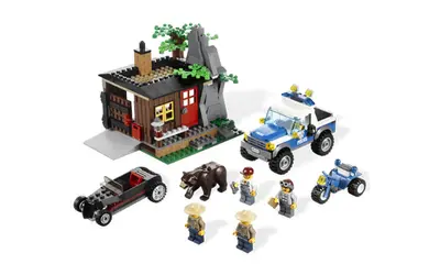 LEGO City 4438 Robber's Hideout set, image 2