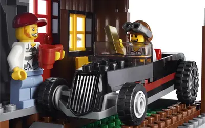 LEGO City 4438 Robber's Hideout set, image 8