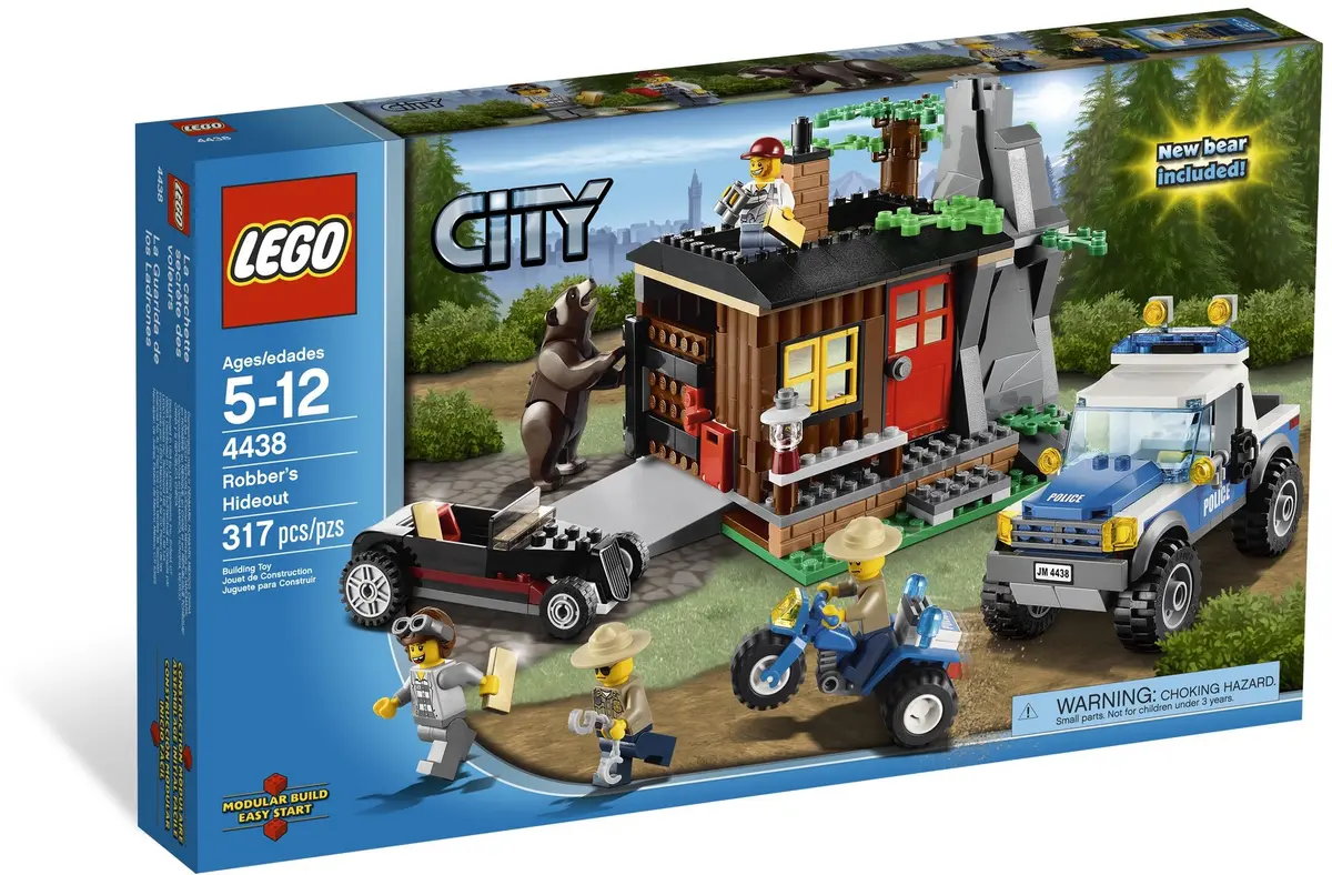 LEGO City 4438 Robber's Hideout set, image 11