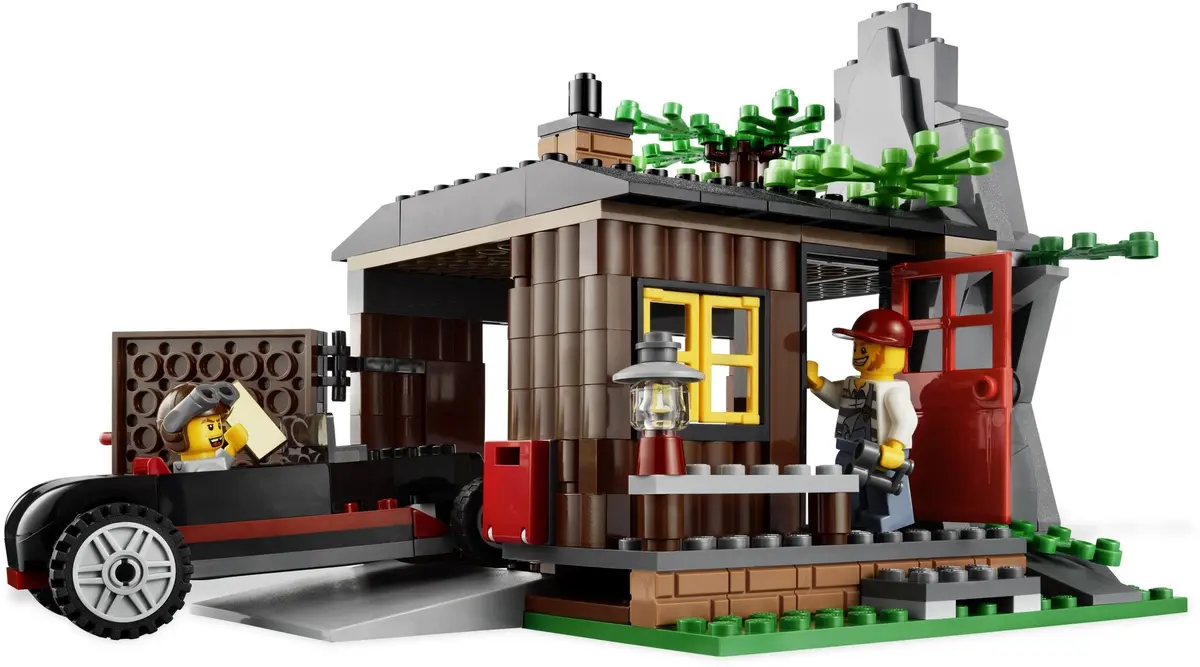 LEGO City 4438 Robber's Hideout set, image 14