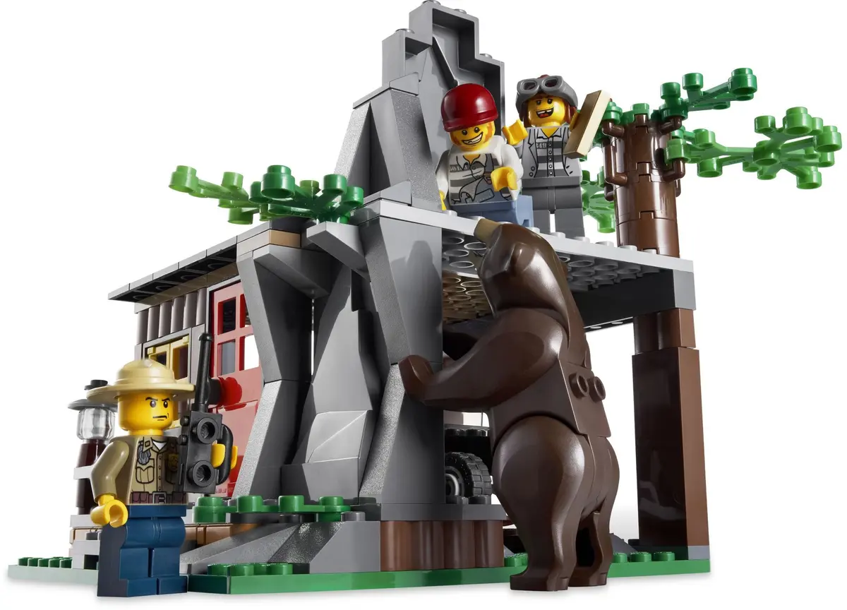 LEGO City 4438 Robber's Hideout set, image 16