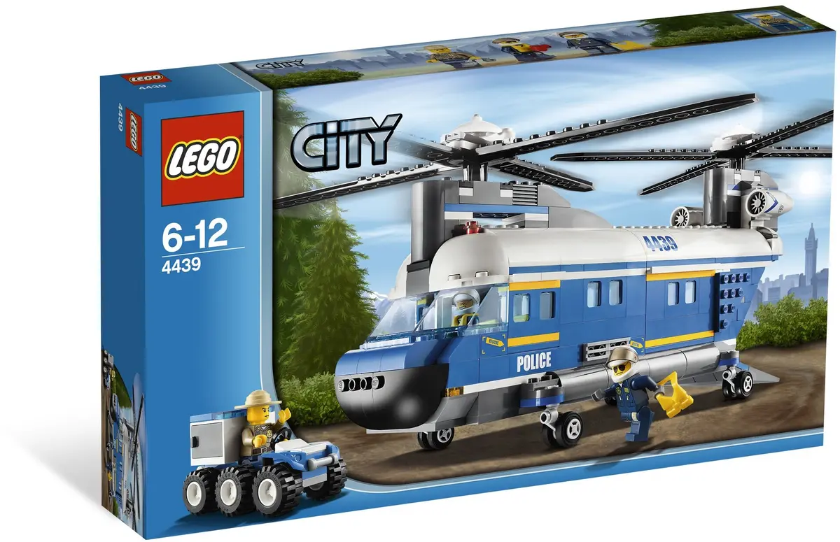 LEGO City 4439 Heavy-Lift Helicopter set, image 9