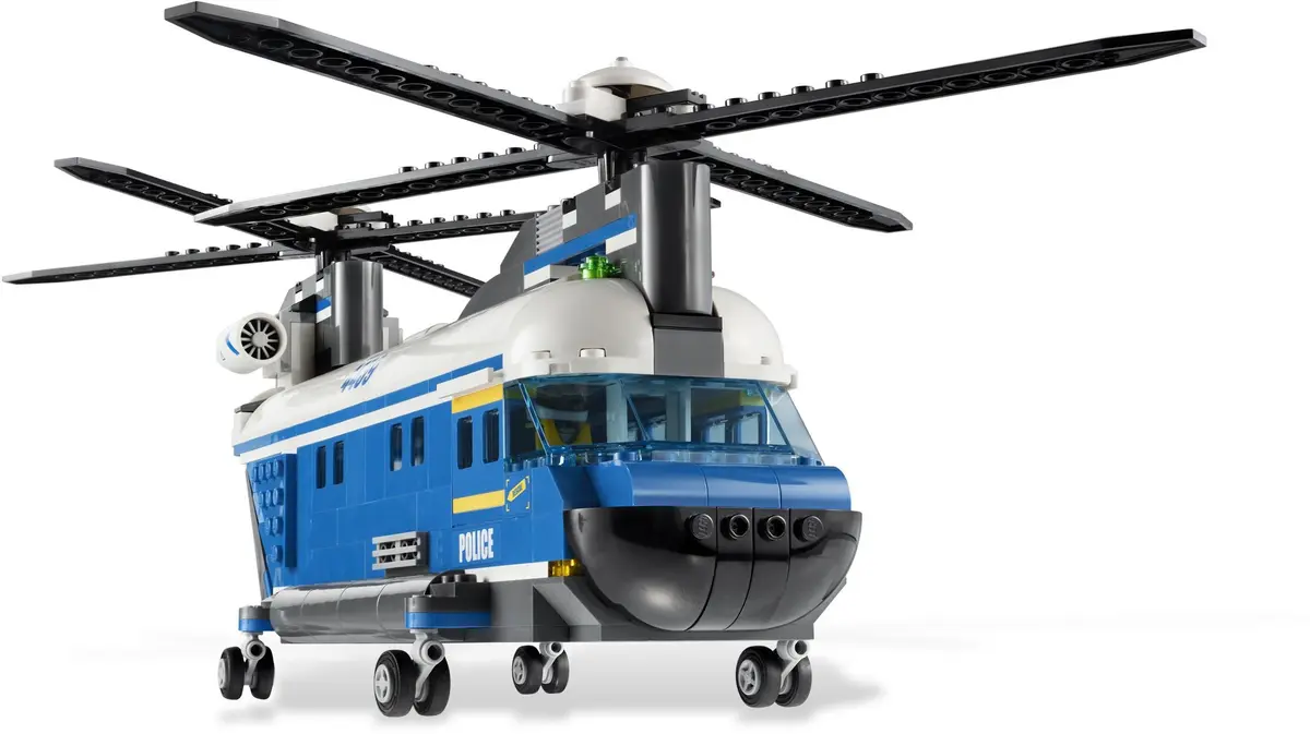 LEGO City 4439 Heavy-Lift Helicopter set, image 11