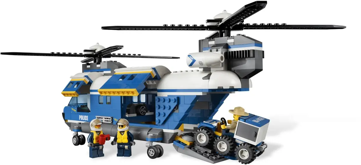 LEGO City 4439 Heavy-Lift Helicopter set, image 10