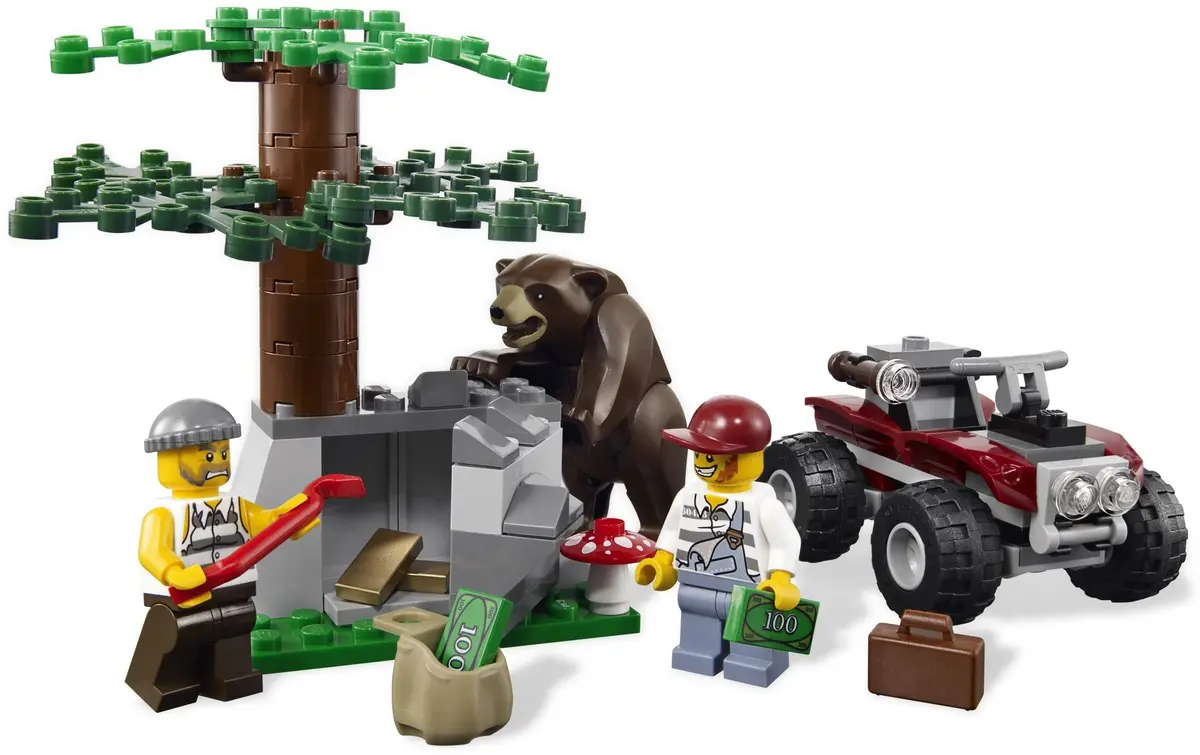 LEGO City 4440 Forest Police Station set, image 12