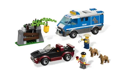 LEGO City 4441 Police Dog Van set, image 2