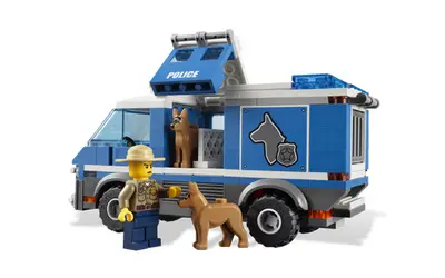LEGO City 4441 Police Dog Van set, image 6