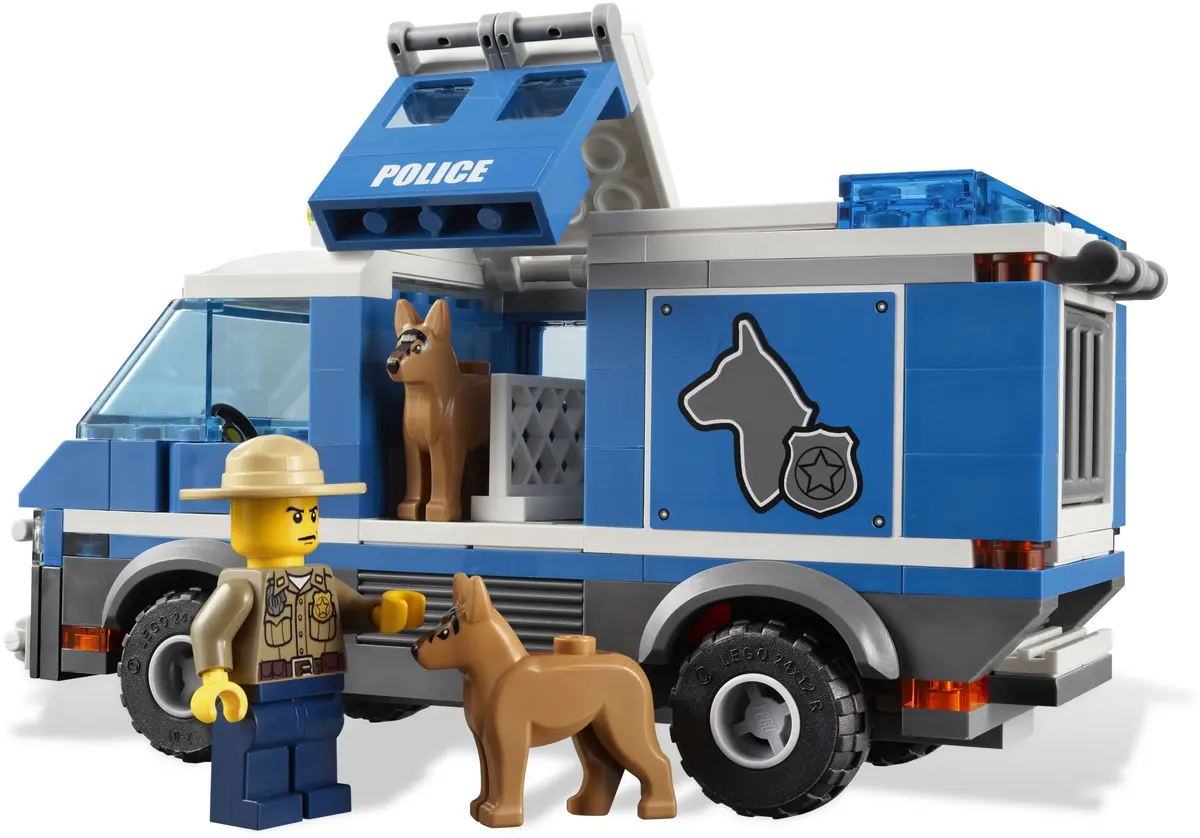 LEGO City 4441 Police Dog Van set, image 13