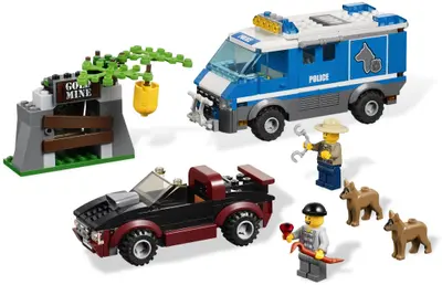 LEGO City 4441 Police Dog Van set