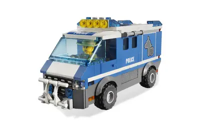 LEGO City 4441 Police Dog Van set, image 9