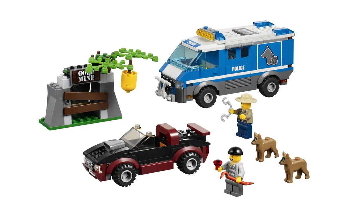 LEGO City 4441 Police Dog Van set, image 3