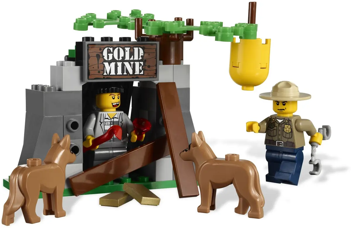 LEGO City 4441 Police Dog Van set, image 17