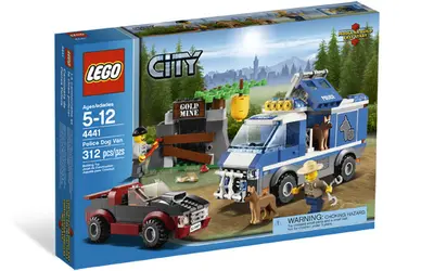LEGO City 4441 Police Dog Van set, image 4