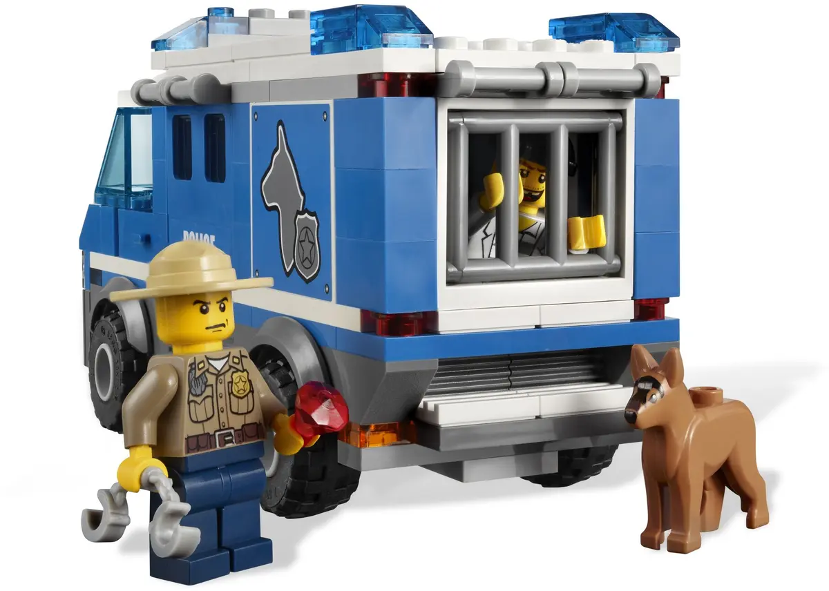 LEGO City 4441 Police Dog Van set, image 15