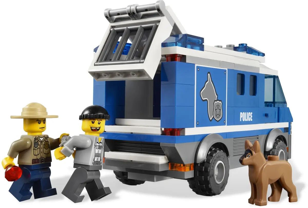 LEGO City 4441 Police Dog Van set, image 14