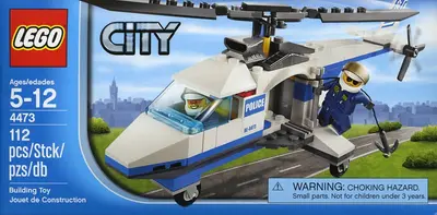 LEGO City 4473 Police Helicopter set