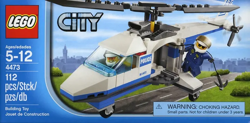 LEGO City 4473 Police Helicopter set