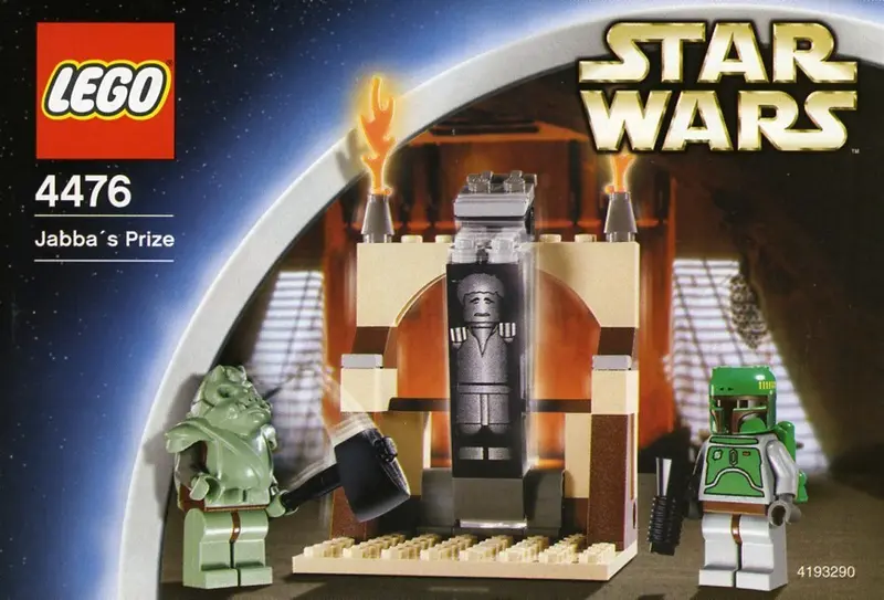 LEGO Star Wars 4476 Jabba's Prize set