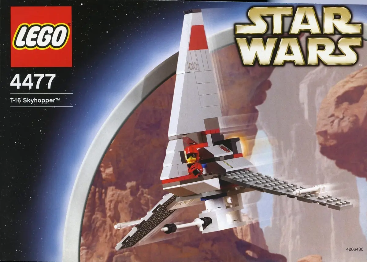 LEGO Star Wars 4477 T-16 Skyhopper set