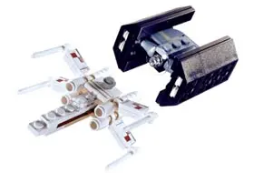 LEGO Star Wars 4484 X-wing Fighter & TIE Advanced set, image 2