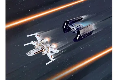 LEGO Star Wars 4484 X-wing Fighter & TIE Advanced set, image 3