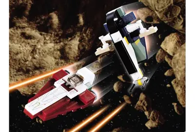 LEGO Star Wars 4487 Jedi Starfighter & Slave I set, image 3