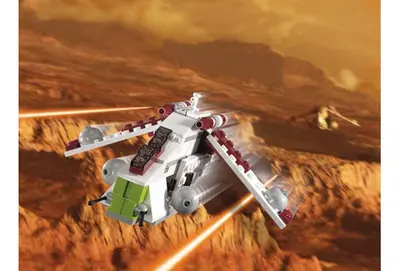 LEGO Star Wars 4490 Republic Gunship set, image 3