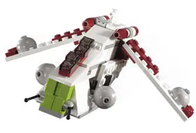 LEGO Star Wars 4490 Republic Gunship set, image 2
