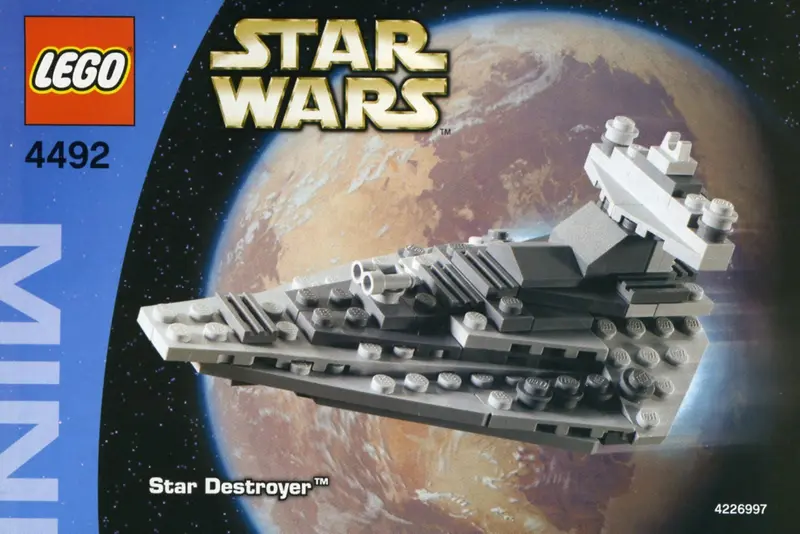 LEGO Star Wars 4492 Star Destroyer set