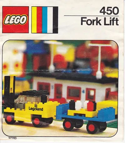 LEGO LEGOLAND 450 Fork lift set