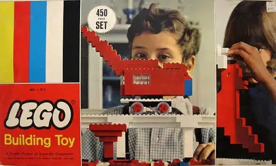 LEGO Samsonite 450 Deluxe Building Set set