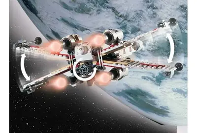 LEGO Star Wars 4502 X-wing Fighter set, image 4