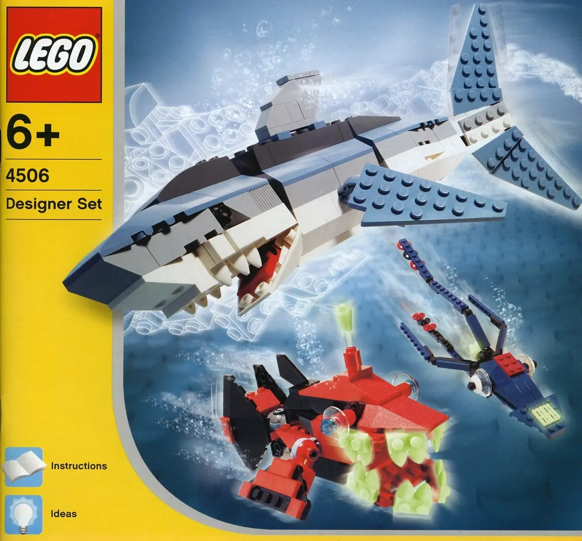 LEGO Creator 4506 Deep Sea Predators set