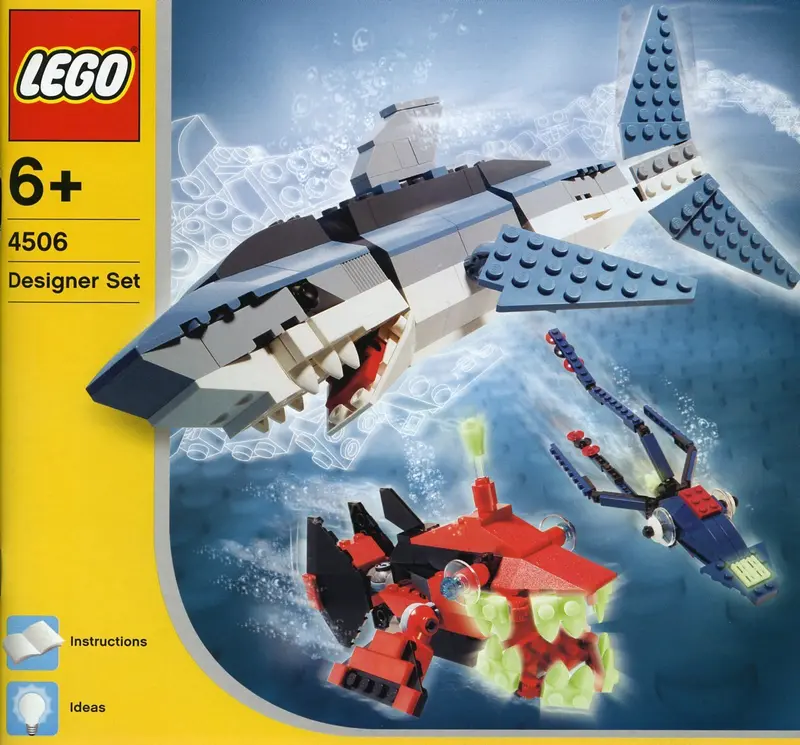 LEGO Creator 4506 Deep Sea Predators set