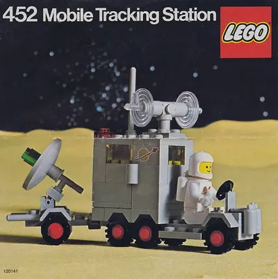LEGO Space 452 Mobile Ground Tracking Station set