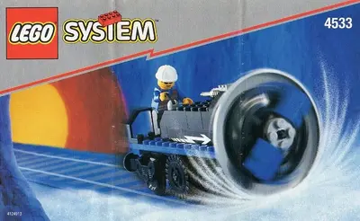 LEGO Trains 4533 Train Track Snow Remover set