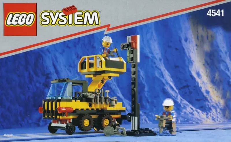 LEGO Trains 4541 Rail and Road Service Truck set