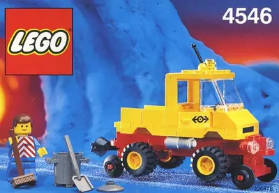 LEGO Trains 4546 Road & Rail Maintenance set