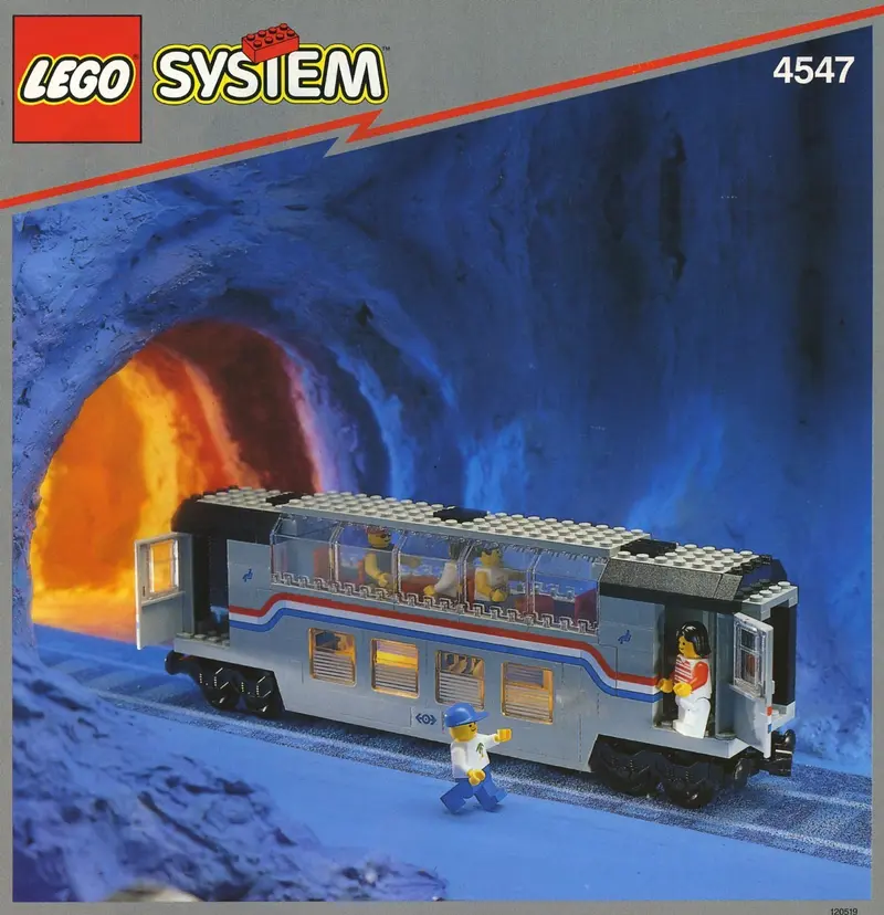 LEGO Trains 4547 Railroad Club Car set