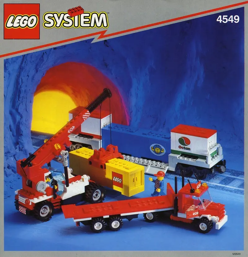 LEGO Trains 4549 Road 'N Rail Hauler set