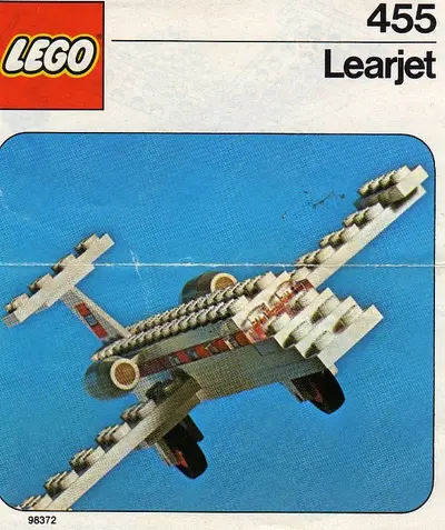LEGO LEGOLAND 455 Learjet set