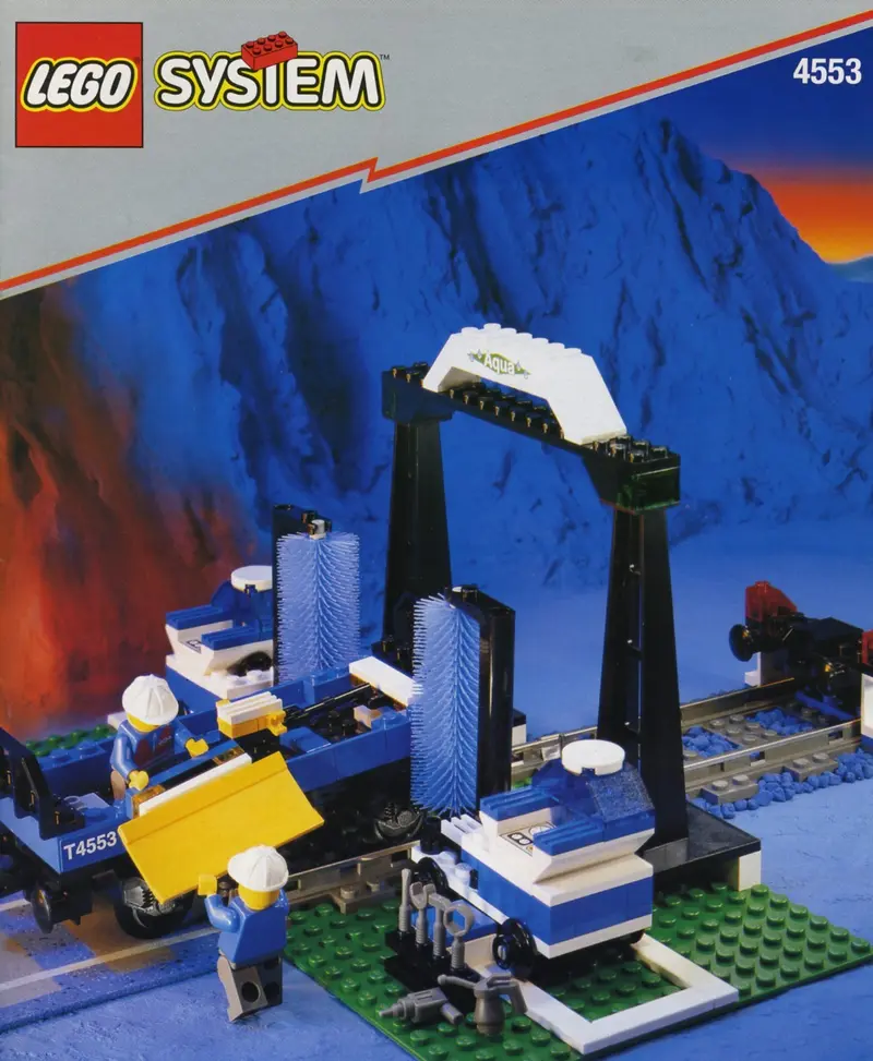 LEGO Trains 4553 Train Wash set