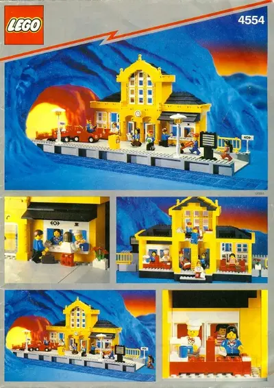 LEGO Trains 4554 Metro Station set
