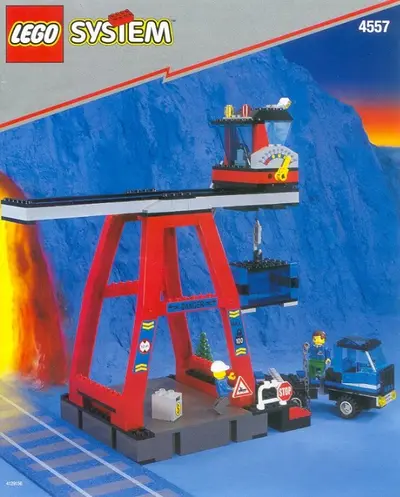 LEGO Trains 4557 Freight Loading Station set