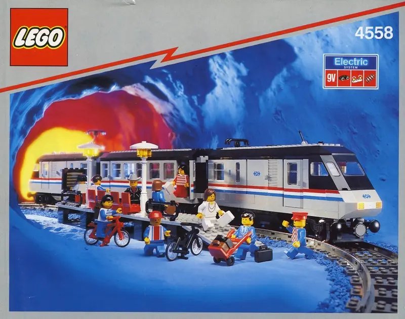 LEGO Trains 4558 Metroliner set
