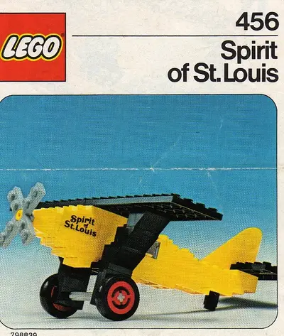 LEGO LEGOLAND 456 Spirit of St. Louis set