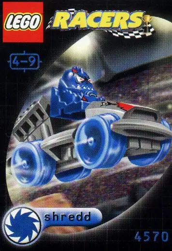 LEGO Racers 4570 Shredd set