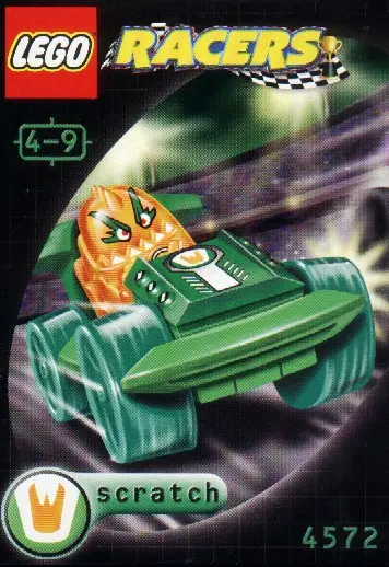 LEGO Racers 4572 Scratch set